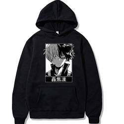 CSOCKS MHA Hoodie Pullover Shoto Todoroki Deku Freunde Cosplay Sweatshirt Männer Frauen Anime Langarm Tops Mantel von CSOCKS