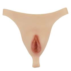 CTKOLYS Crossdressing Höschen Camel Toe Versteckte Gaff Silikon Tanga-String für Transgender Transvestit CD,Style2,One Size von CTKOLYS