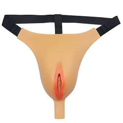 CTKOLYS Hiding Gaff Panty Crossdresser Panties Realistic Camel Toe Für Männer Transgender,Style2,One Size von CTKOLYS