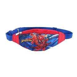 CTM® Gürteltasche für Jungen, Spider-Man, verstellbar, navy, Einheitsgröße von CTM