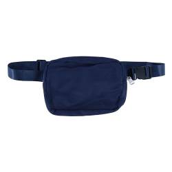 CTM® Nylon Rechteck Gürteltasche, Marineblau, Einheitsgröße von CTM