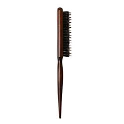 CUHZA 1 Stück Haarkämme Teasing Hair Brush Boar Bristle Hair Brush Tail Comb Professional Salon Comb Haarbürste Für Haarpflege Haarstyling von CUHZA