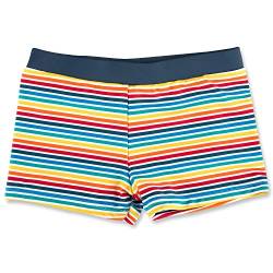 CUNYI Badehose für Jungen Kinder Bademode Badeshorts Leicht Schnell Trocknende Schwimmbekleidung, Bunte Streifen 120 von CUNYI