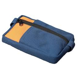 CUSROS Mehrzweck-Aufbewahrungstasche, kleine Aufbewahrungstasche, Aufbewahrungstasche, kompakte Tasche, vielseitige Hüfttasche, tragbare Oxford-Tuch-Brieftasche für Camping, Outdoor, Blau von CUSROS