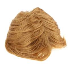 Herren Perücke 80er Jahre, blond, kurz, gerade, Synthetische Kunsthaar Perücken für Männer Kostüm Cosplay und Alltäglicher Gebrauch von CUTICATE