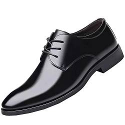 CUTeFiorino Anzugschuhe schwarz Regenbogen Schuhe Herren Schuhe Freizeit Herren Business Mode Atmungsaktiv Farbe Stil Sommer Solide Herren Lederschuhe von CUTeFiorino