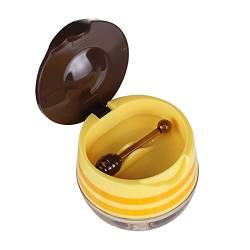 Lippenpflege Naturkosmetik Lippenmaske, Lippenmaske, feuchtigkeitsspendender Propolis-Lippenbalsam, nährende -Falten-Lippenpflege, hydratisiert und prall trocken, rissige (yellow, One Size) von CUTeFiorino