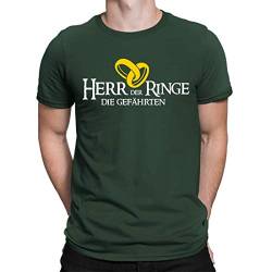 Junggesellenabschied T-Shirt Der Herr Der Ringe - Die Gefährten - Herren Fun T-Shirt Zum JGA - Erhältlich in 15 Farben (M) von CVLR