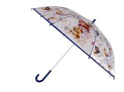 CyP Brands Paw Patrol Regenschirm für Kinder, manuell, Regenschirm für Jungen und Mädchen, mit 8 Rippen und robustem Metallrohr, transparent, offizielles Produkt, bunt, única von CYPBRANDS