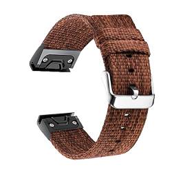 CYSUE 26 x 22 mm Nylon-Schnellverschluss-Uhrenarmband für Garmin Fenix 6 6XPro 5 5XPlus 3 HR 934 945 Descent MK1 Easyfit Smart-Armband, For Forerunner 935 945, Achat von CYSUE