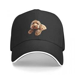 Baseball Cap Doodle Cockerpoo Cockapoo Spoodle Cute Puppy Dog Baseball Cap Horse Hat New Hat Trucker Cap Hats für Herren Damen von CYYCXC@