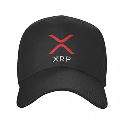 Baseballmütze Classic Ripple XRP Ripple Red Baseball Cap Männer Frauen Custom Einstellbare Adult Dad Hat Hip Hop Hysteresenhüte Trucker Caps von CYYCXC@