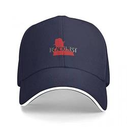 Baseballmütze Die Blacklist-Zeichnung Klassische Baseballmütze Luxus-Mann-Hut Sonnenhut Custom Cap Caps Damen Herren von CYYCXC@