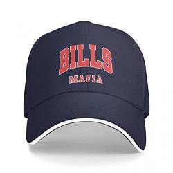 Baseballmütze Mafia Bills Baseballmütze Rugby Custom Cap Beach Outing Trucker Hat Hat Damen Herren von CYYCXC@