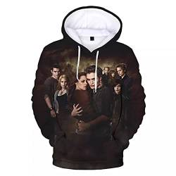 Unisex Druck Kapuzenpullover New The Twilight Saga 3D Print Hoodie Sweatshirts Männer Frauen Fashion Casual Cool Pullover Streetwear Hoodies-3XL von CYYCXC@