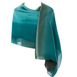 CYZLANN Damen-Schals, 100 % Seide, lange, leichte Schals für Damen, 71' x 35' (Appro) von CYZLANN