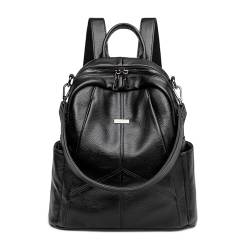 Damen Rucksack Elegant, Rucksäcke Modern Wasserdicht Sportlich Klein, Cityrucksack Schulrucksack Diebstahlsichere Tasche Damenrucksack, Rucksacktasche Handtasche, Kleiner Rucksackhandtaschen Daypack von CYchen