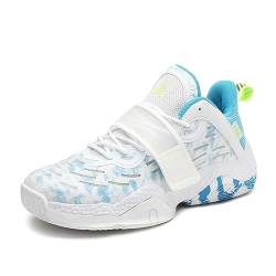 Basketball Schuhe Jugend Basketball Schuhe Mädchen Basketball Coach Bequeme High-Top Atmungsaktive Sportschuhe Für Männer Und Frauen Anti-Rutsch von CZHIHANEG