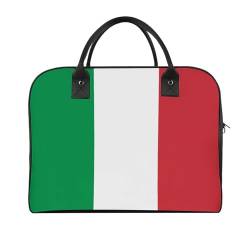 47 x 19 x 33 cm Reisetasche, Turnbeutel, Handgepäcktasche, Sporttasche, italienische Flagge, Reisetaschen für Damen & Herren, Italien-Flagge, Einheitsgröße von CZZYH