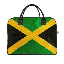 47 x 19 x 33 cm Reisetasche, Turnbeutel, Handgepäcktasche, Sporttasche, italienische Flagge, Reisetaschen für Damen & Herren, Jamaikanische Flagge, Einheitsgröße von CZZYH