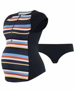 Cache Coeur Damen Biarritz Tankini-Set, Mehrfarbig, S von Cache Coeur