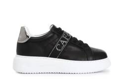 Cafè Noir C1DE1008N001380 LEDERSNEAKERS MIT Logoband Nero 38 von Cafè Noir