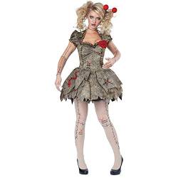 California Costumes Voodoo-Dolly-Kostüm für Damen, hautfarben, Small von California Costumes