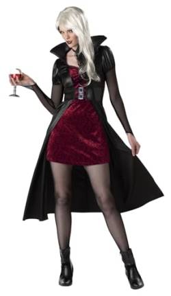 Vampir Kostüm Damen, Blood Thirsty Beauty 01094 (Large) von California Costumes