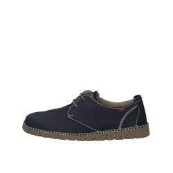 CallagHan 84702 Schuh für Herren mit blauen Schnürsenkeln große Form 42 von CallagHan