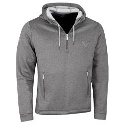 Callaway Golf Herren Aquapel Thermal 1/2 Zip Hoody - Quiet Shade Heidekraut - S von Callaway Apparel