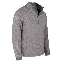 Callaway Golf Mens Hex nachhaltiger Pullover - Mittelgrau - L von Callaway Apparel