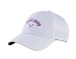 Callaway Damen Golf Liquid Metal Collection Kopfbedeckung Mütze, Weiß/Violett/Neon, Einheitsgröße von Callaway