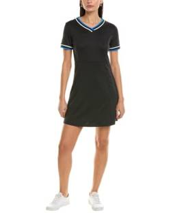 Callaway Damen Kleid mit V-Ausschnitt und Colorblock, kurzärmelig von Callaway