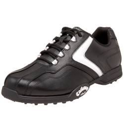 Callaway Herren Chev LP Teaching Street Golfschuh, Schwarz/Weiß/Silber, 39.5 EU von Callaway