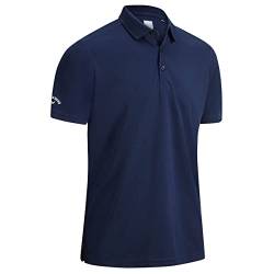 Callaway Herren Tournament Polo Poloshirt, Blau (Azul Marino 410), Medium von Callaway