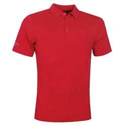 Callaway Herren Tournament Polo Poloshirt, Rot (Rojo 613), Small von Callaway