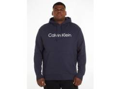 Kapuzensweatshirt CALVIN KLEIN BIG&TALL "BT_HERO LOGO COMFORT HOODIE" Gr. 5XL, blau (night sky) Herren Sweatshirts von Calvin Klein Big&Tall
