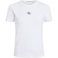 Calvin Klein Jeans Plus T-Shirt PLUS WOVEN LABEL RIB REGULAR TEE von Calvin Klein Jeans Plus