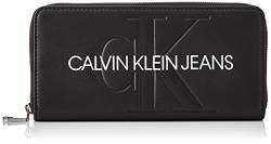CK JEANS Damen Ckj Sculpted Mono Reisezubehr Reisebrieftasche, Schwarz, Einheitsgröße EU von Calvin Klein Jeans