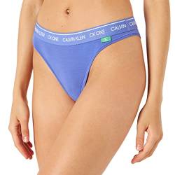 Calvin Klein Damen Brazilian Slip mit Stretch, Blue Iris, XS von Calvin Klein Jeans