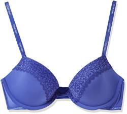 Calvin Klein Damen Push-Up Plunge BH mit Bügel, Clematis, 70A (32A) von Calvin Klein Jeans