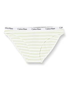 Calvin Klein Damen Slip Bikini Form mit Stretch, Rainer Stripe Spring, L von Calvin Klein Jeans