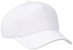 Calvin Klein Herren CK Jersey BB Cap K50K509214 Kappe, Weiß (Bright White), OS von Calvin Klein Jeans