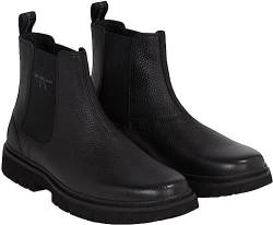 Calvin Klein Herren Eva MID Chelsea Boot LTH YM0YM00750 Stiefel, Schwarz (Triple Black), 40 EU von Calvin Klein Jeans