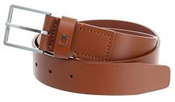 Calvin Klein Herren FORMAL Belt 3.5CM Gürtel, Braun (Cognac 223), 115 von Calvin Klein Jeans