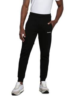 Calvin Klein Herren Jogginghose Micro Logo Repreve Lang, Schwarz (Ck Black), XS von Calvin Klein Jeans