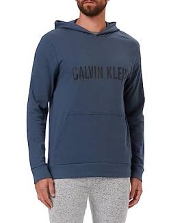 Calvin Klein Herren L/S Hoodie 000NM1966E Heavyweight Sweatshirts, Blau (Hemisphere Blue), M von Calvin Klein Jeans