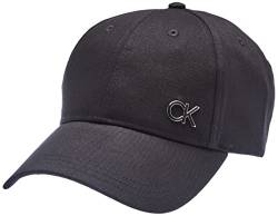 Calvin Klein Herren Metal BB Cap K50K509662 Kappe, Schwarz (Ck Black), OS von Calvin Klein Jeans