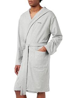 Calvin Klein Herren Robe 000NM2377E Bademäntel, Grau (Grey Heather), L-XL von Calvin Klein Jeans