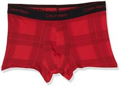 Calvin Klein Herren Trunk 59a Retroshorts, Textured Plaid_exact, XL von Calvin Klein Jeans